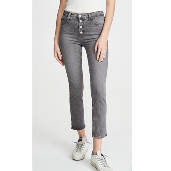 AG The Isabelle High-Rise Button-Fly Slim Jeans - Picture 5 of 11
